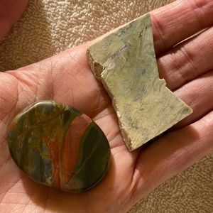 13 various stone/crystal natural & smooth tumbles, varying sizes & colors